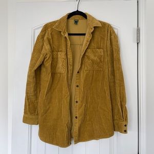 Mustard Yellow Corduroy Cardigan from Target